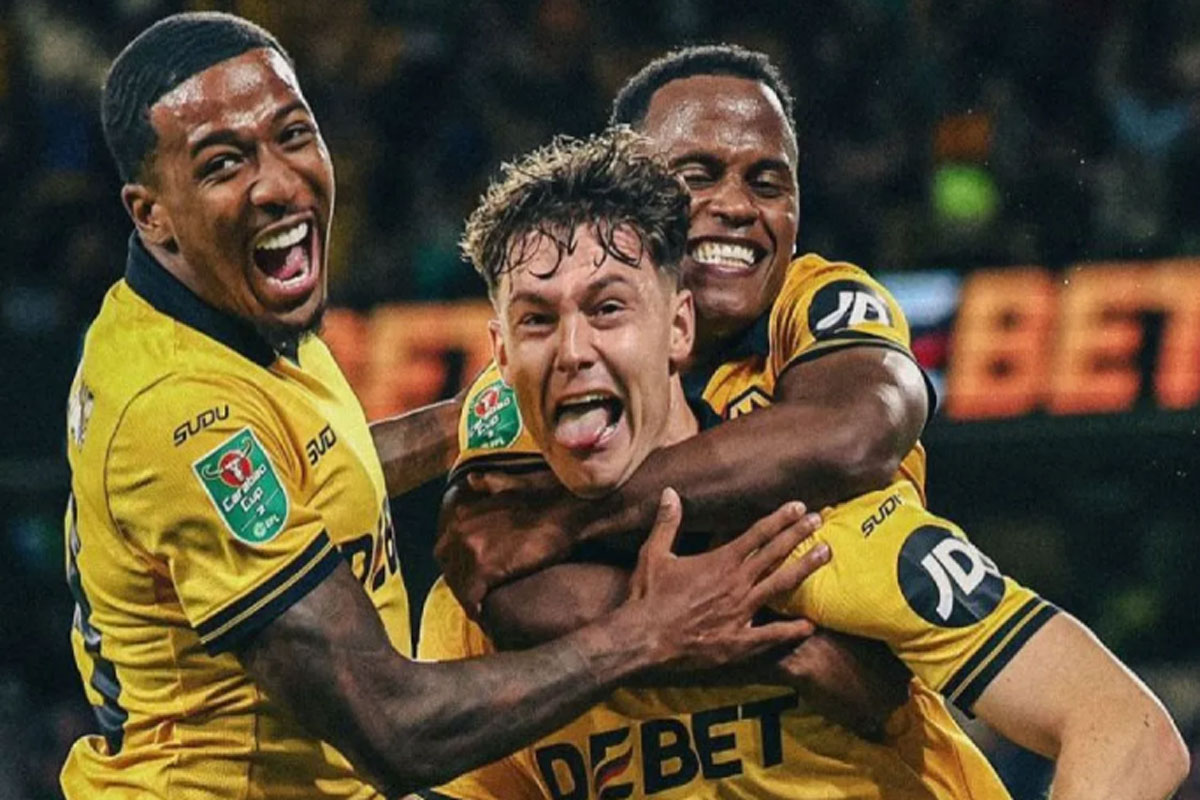 Tumbangkan West Ham 3-2, Wolves Melaju ke Babak Ketiga Piala Liga Inggris 