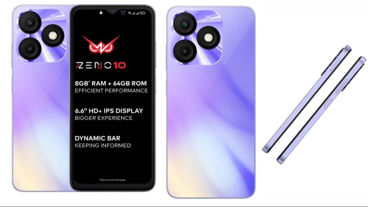 Itel Zeno 10 : Rekomendasi HP Rp1 Jutaan yang Disupport Fitur Virtual RAM dan Layar IPS LCD