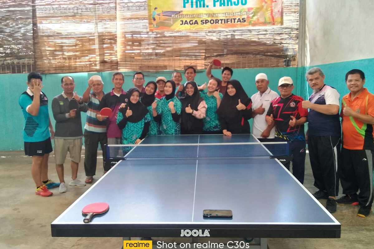 Try Out, Tim Tenis Meja Putri PON Sumsel Jajal Petenis Meja PTM Pakjo