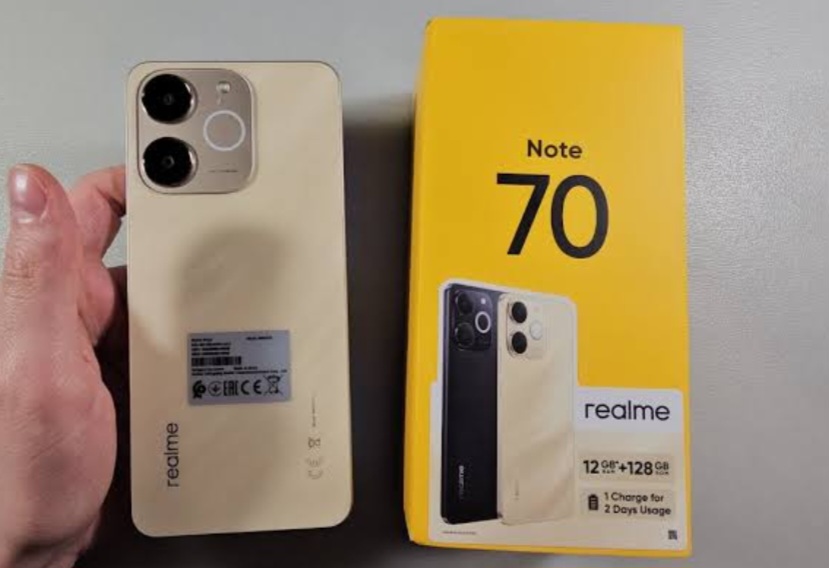 Realme Note 70 Lite : Tawarkan Performa Solid dengan Perlindungan Sertifikasi IP54