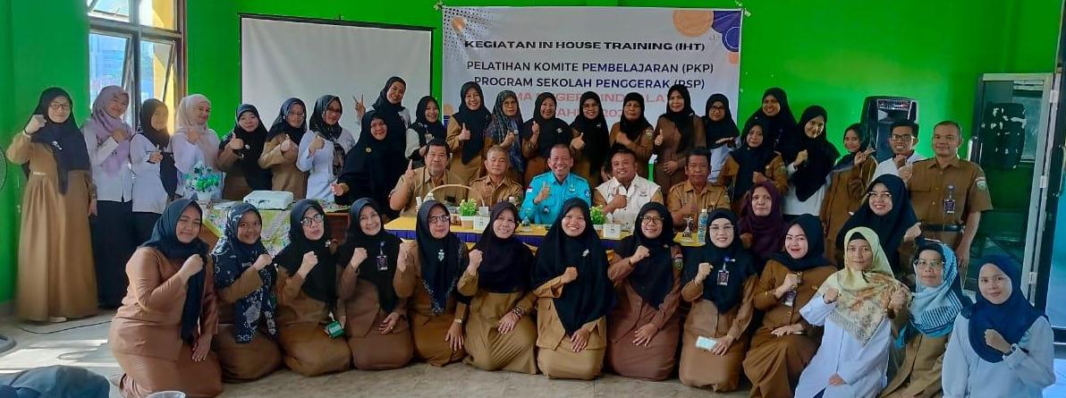 SMAN 1 Indralaya Gelar IHT Pelatihan Komite Pembelajaran dan Program Sekolah Penggerak 2023.