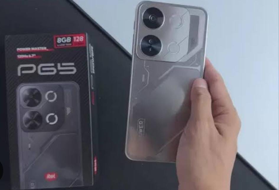 Itel P65 : Disupport Baterai 5.000 mAh dengan Fast Charging 18 Watt