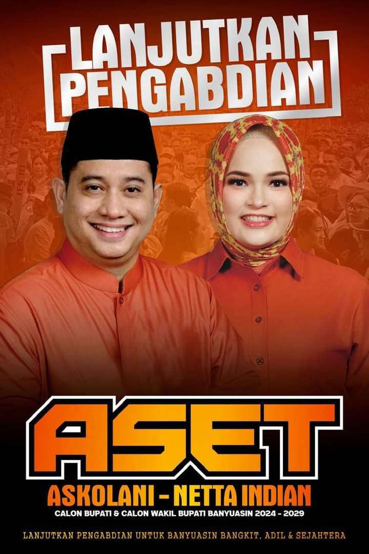 Fix, Netta Indian Pendamping Askolani Dalam Pilkada Banyuasin!