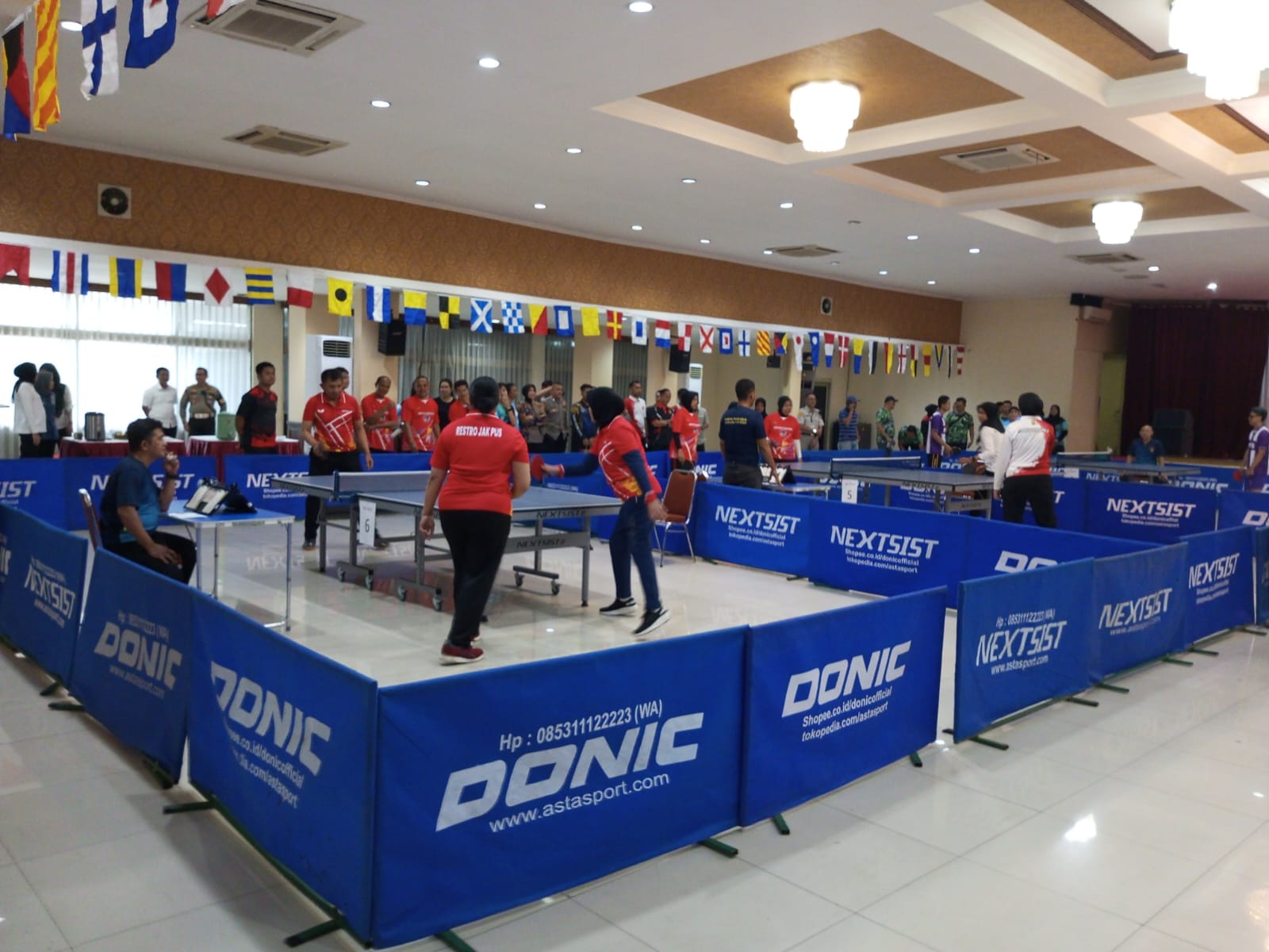Tenis Meja PON XXI Aceh-Sumut 202, Panitia Siapkan 18 Meja Pingpong