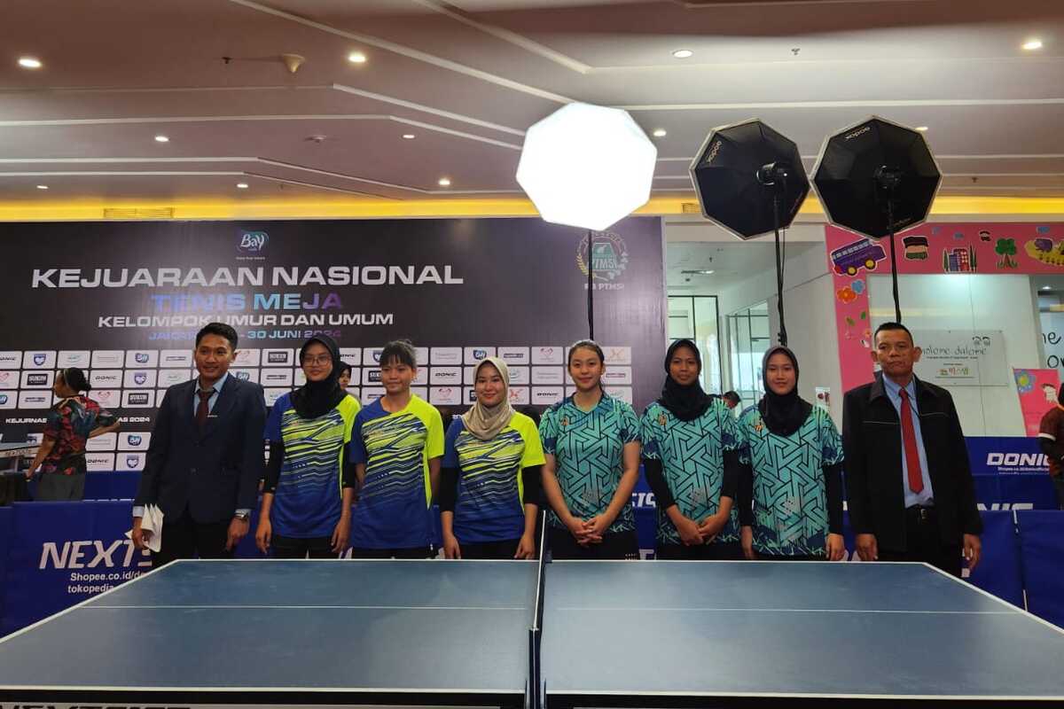 Tim Tenis Meja Sumsel Diganjal Sumut