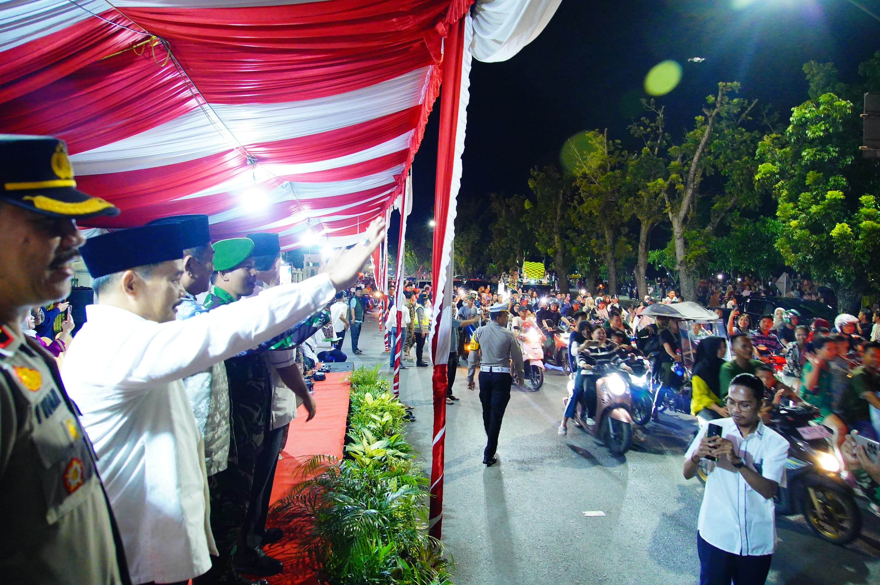 Lepas Pawai Takbiran, ini Pesan Bupati Muba