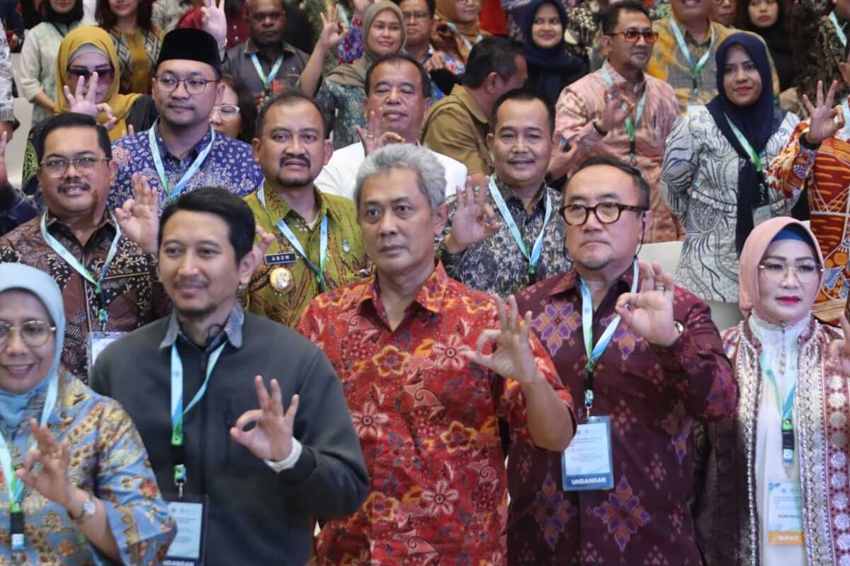 Wabup Muba Hadiri Rakor Pengelolaan Sampah