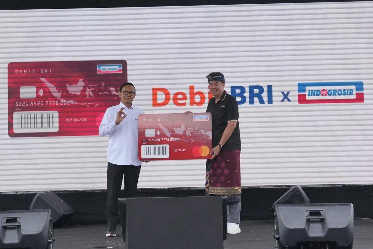 Gandeng Indogrosir, BRI Luncurkan Kartu Debit Co-Branding