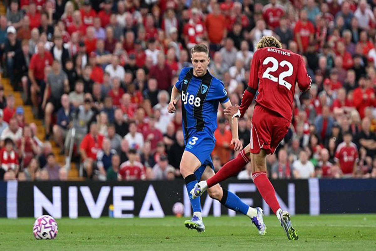 Liga Inggris 2025-2026 - Laga Sengit, Liverpool Menang 4-2 Atas Bournemouth 