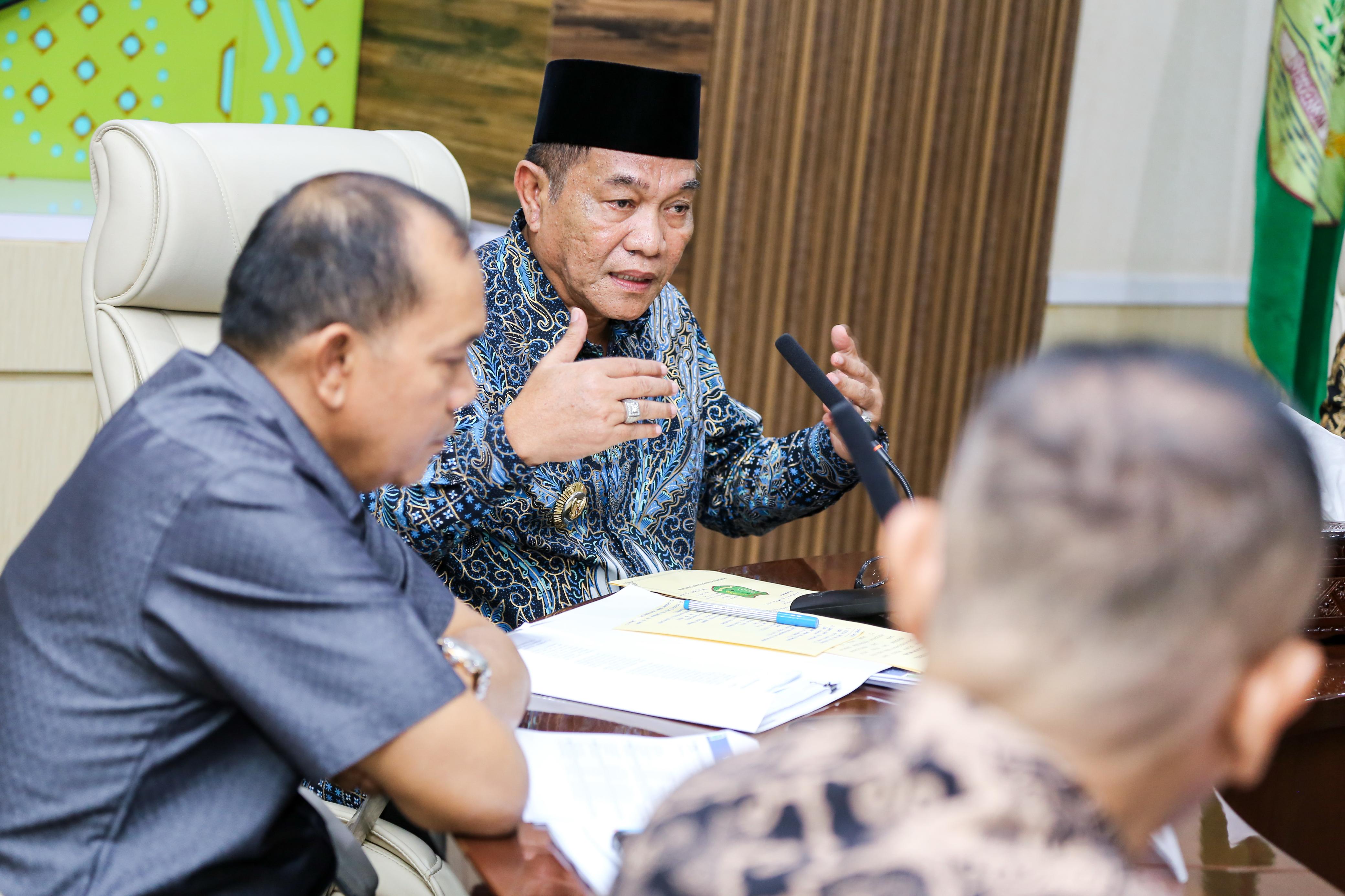 Pembangunan Jembatan P6 Lalan Lamban, Bupati Muba Berang