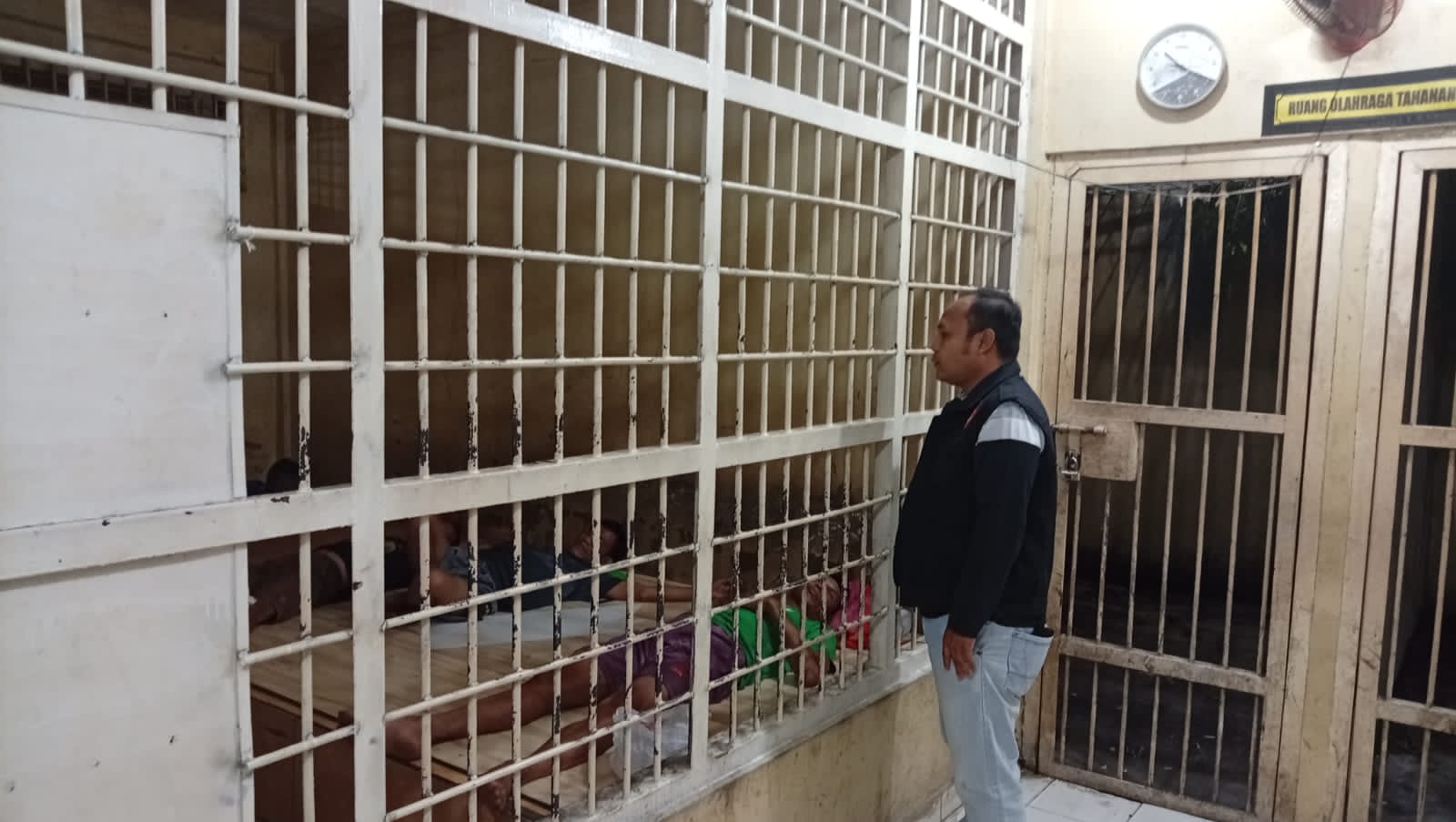 Polres Ogan Ilir Pastikan Keamanan Tahanan Tetap Terjaga