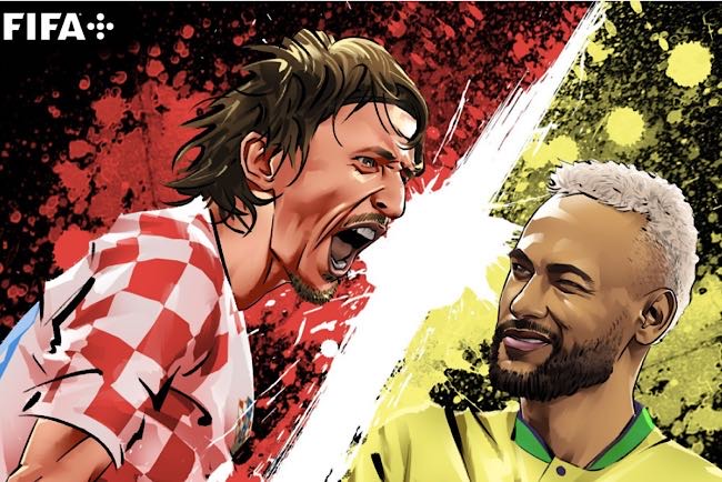 Brasil vs Kroasia, Samba Dominasi Penguasaan Bola, Tim Vatreni Siap Mengincar dengan Serangan Balik Mematikan