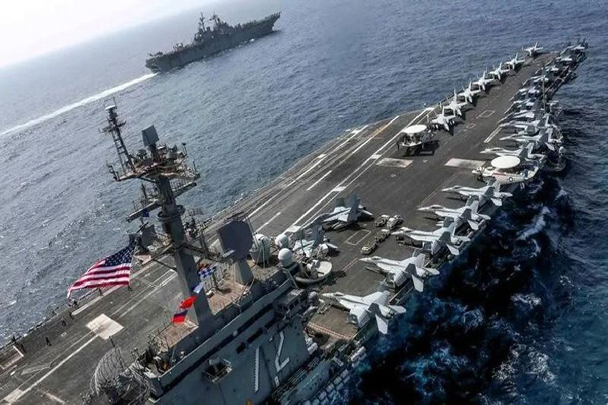Kapal Induk USS Gerald R Ford Memasuki Laut Mediterania, Warga Iran Cemas