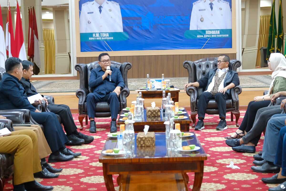 BPP Gapensi Audiensi dengan Bupati Muba, ini Agendanya 