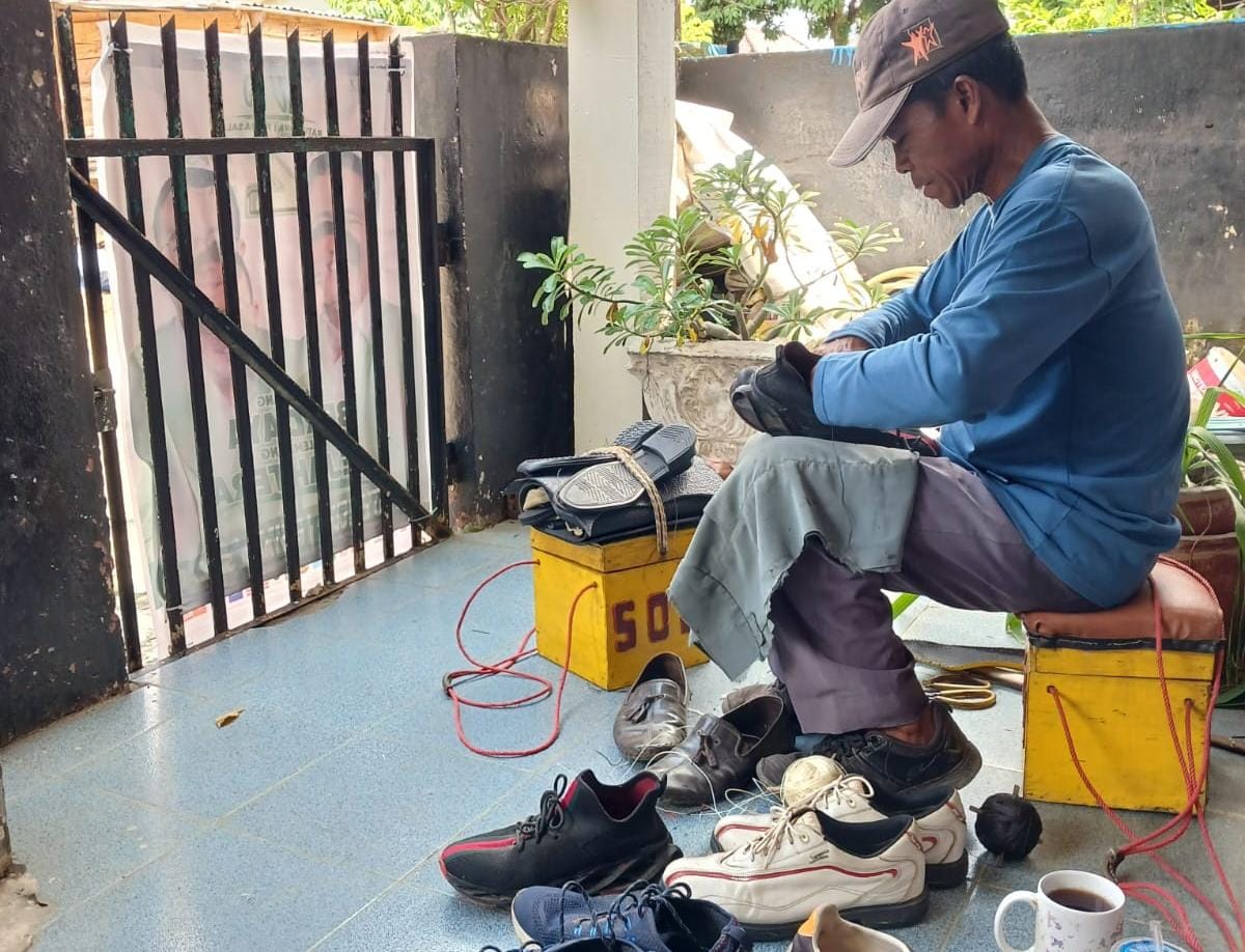 Dari Jasa Sol Sepatu, Paijo Bisa Membangun Rumah di Wonogiri, Pulang Kampung 2 Bulan Sekali