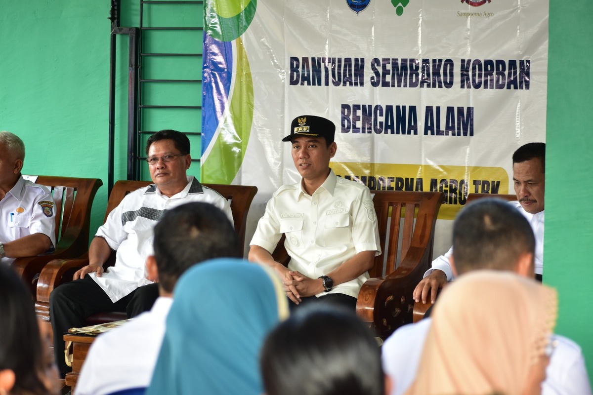 Sampoerna Agro Bantu Warga Korban Banjir, Bupati Imbau Perusahaan Lain Peduli