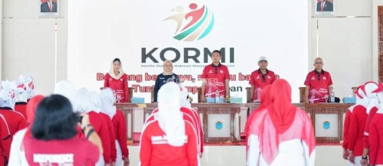 Bupati Panca Buka  Lomba INORGA YJI- FORKAB I KORMI Ogan Ilir