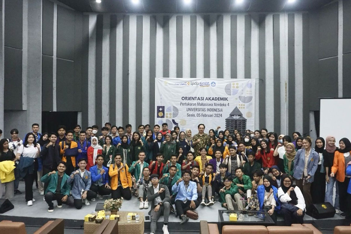 93 Mahasiswa dari Sabang Sampai Merauke Mengikuti Program PMM di UI