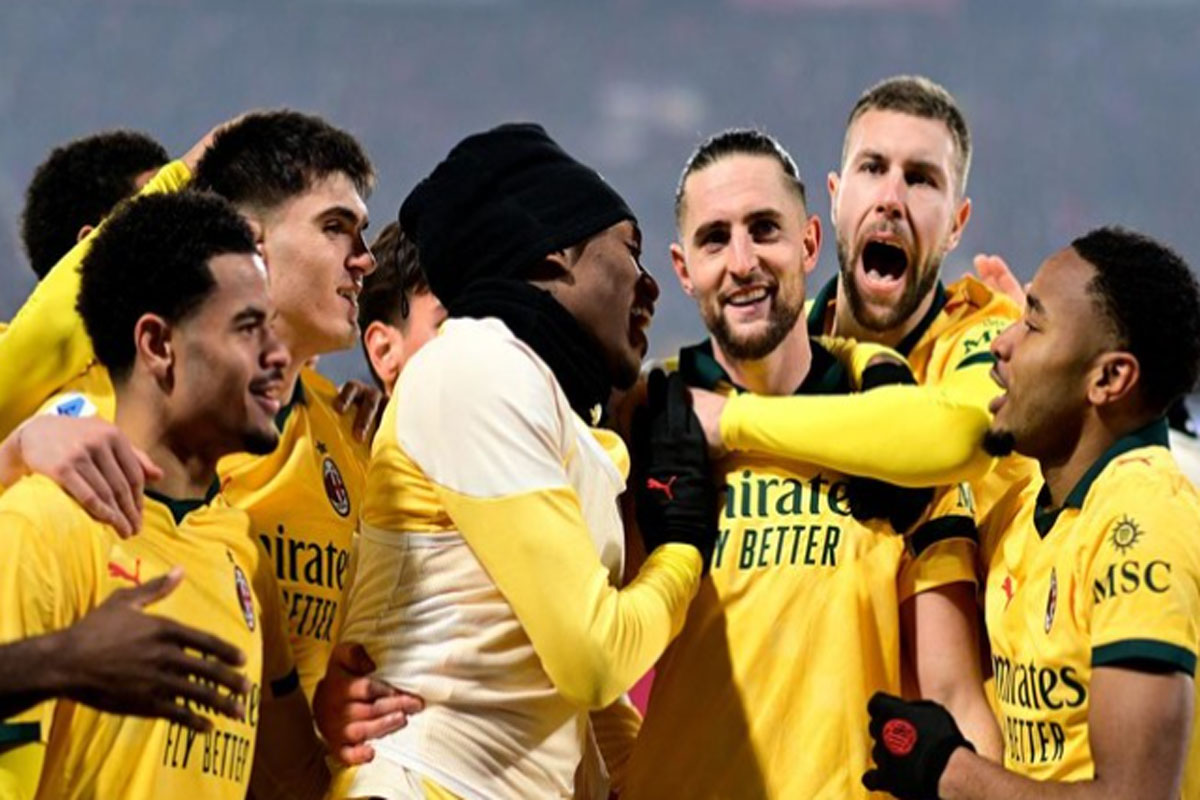 Bologna Jadi Korban, AC Milan Tempel Inter di Klasemen Serie A 