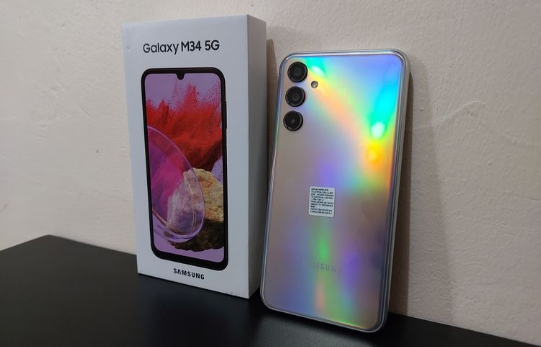 Samsung Galaxy M34 5G : Disupport Layar AMOLED dengan Refresh Rate 120 Hz