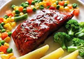 Resep Salmon Panggang Madu