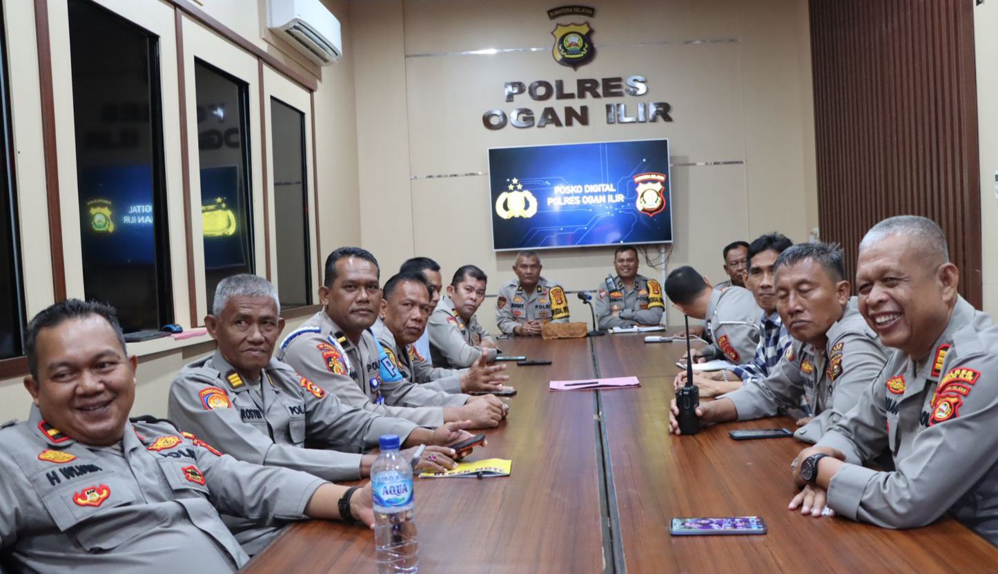 Polres Ogan Ilir Rakor Pilkada Serentak 2024 dengan Menko Polhukam