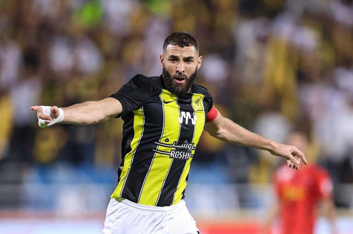 Liga Arab 2023: Al Ittihad Menang Atas Al Akhdoud, Karim Benzema Jadi Pahlawan 