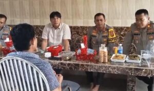 Kapolres OKI Lakukan Patroli Dialogis, Guna Mencegah Konflik Sengketa Lahan 