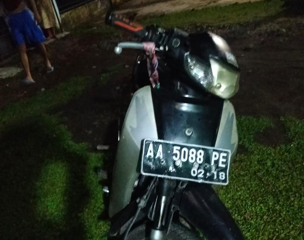 Gagal Maling, Pencuri Ketinggalan Sepeda Motor