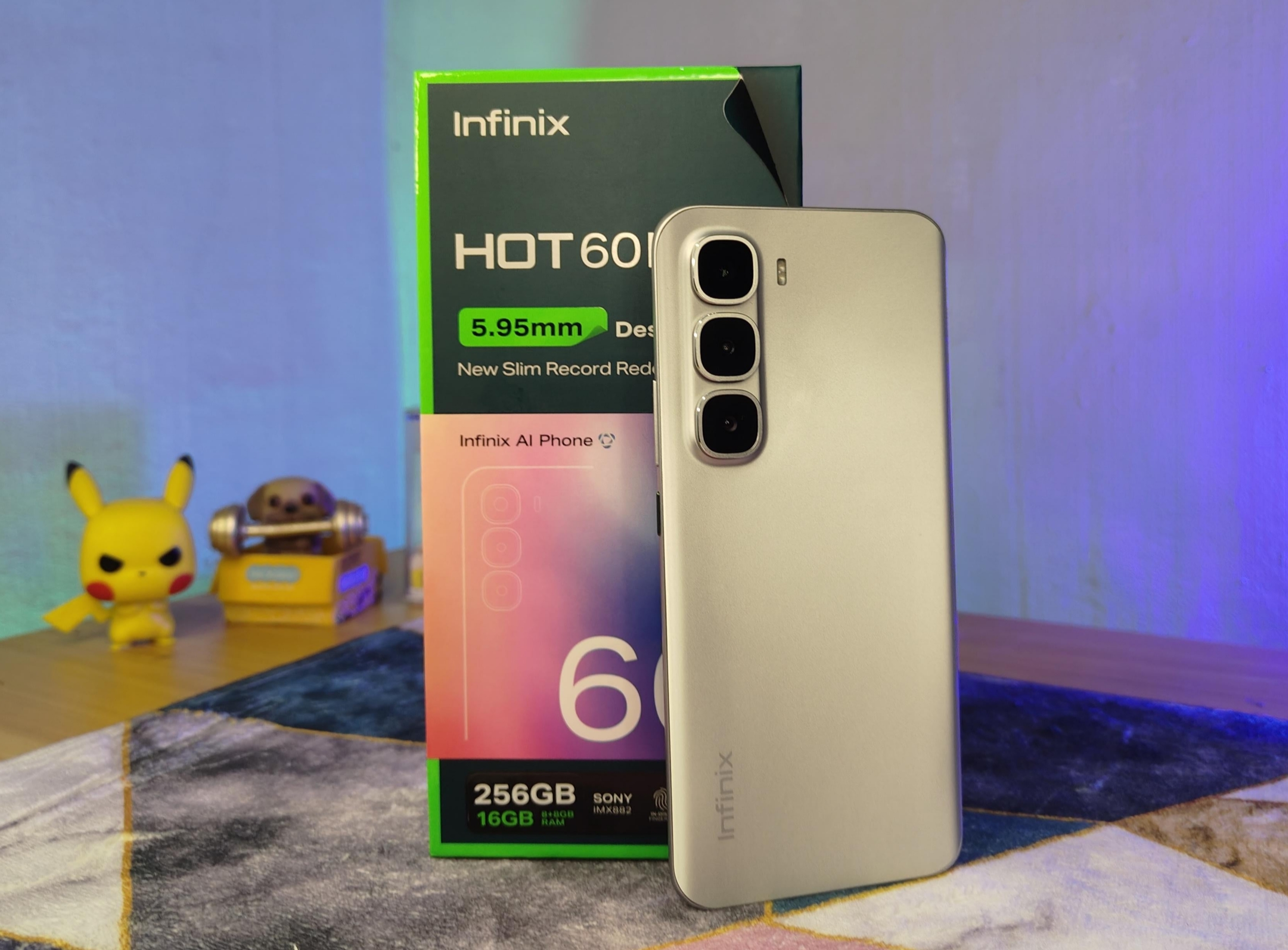 Infinix Hot 60 Pro+ : Desain Ramping dengan Sertifikasi IP64