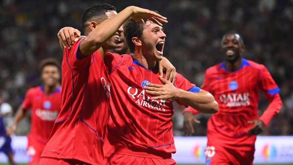 Ligue 1 2025-2026 - PSG Bantai Toulouse 6-3, Joao Neves Ciptakan Hattrick