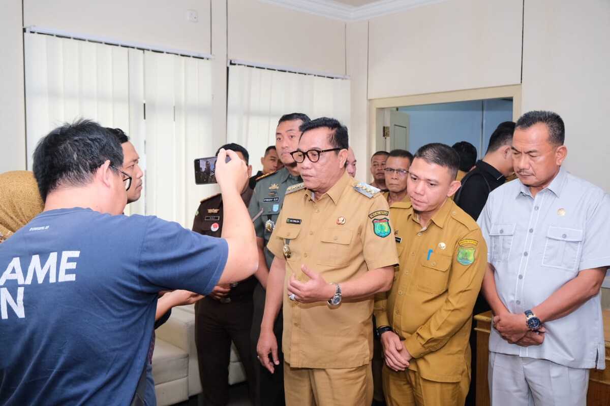 Pimpin Rakor Pencegahan Karhutbunlah, Bupati Muba Ingatkan Perusahaan