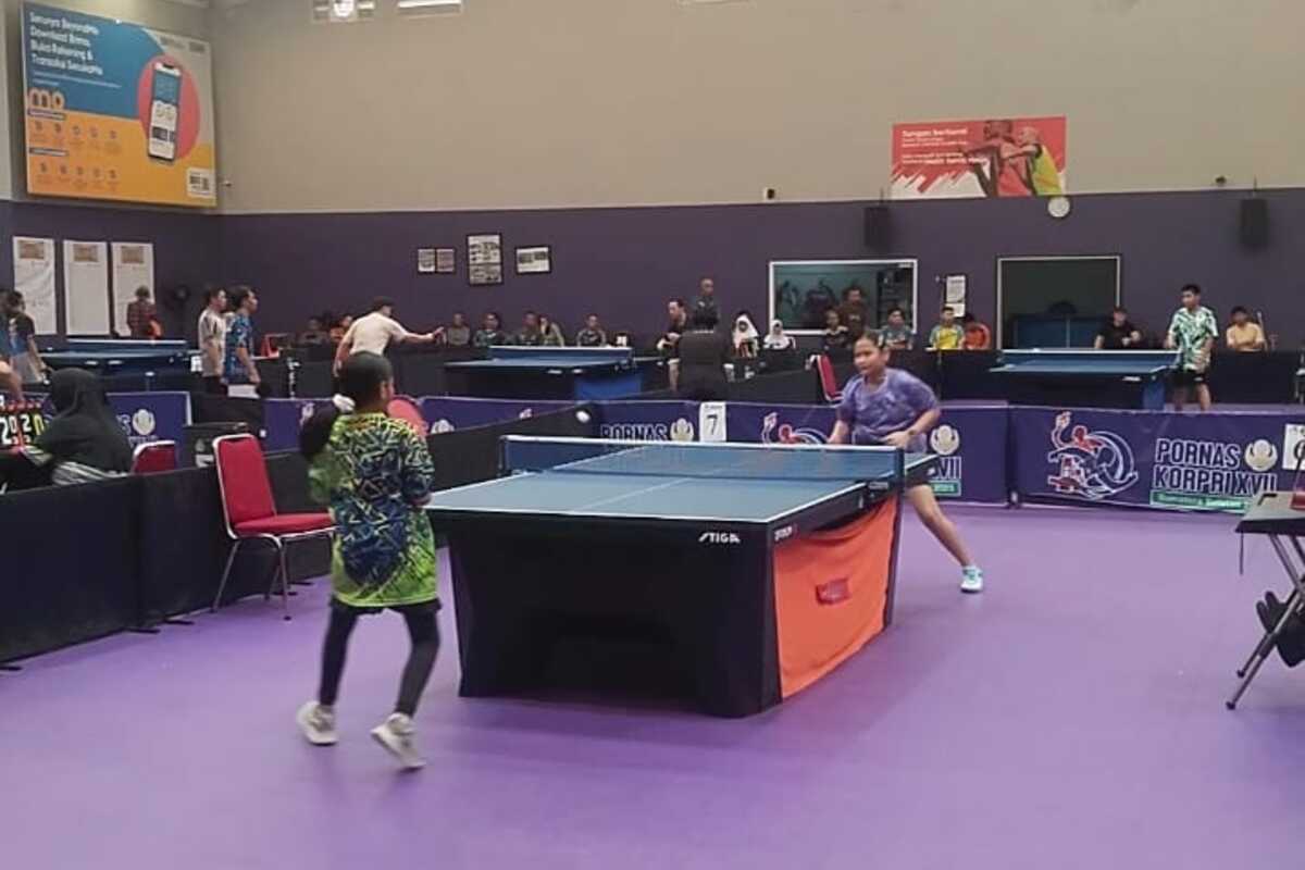 6 Nomor Turnamen Tenis Meja Wako Palembang Cup 2025 Selesai, ini Nama-nama Juaranya