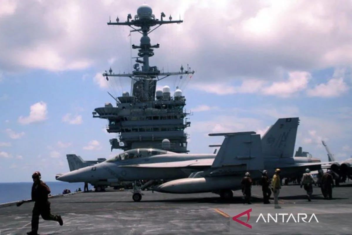 Sinyal Perang di Depan Mata, Gugus Tempur Kapal Induk AS Menuju Timur Tengah