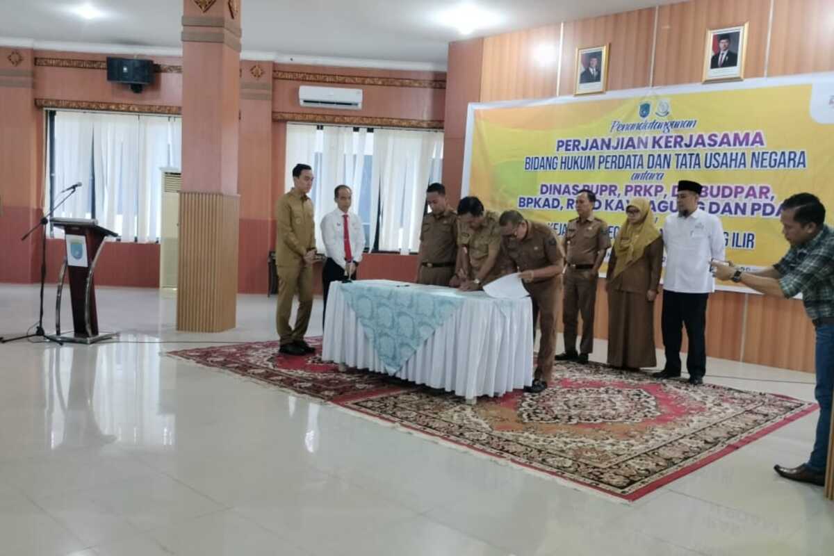 Pemkab OKI-Kejari Tandatangani MoU, Jaksa Lakukan Pendampingan Penggunaan Anggaran