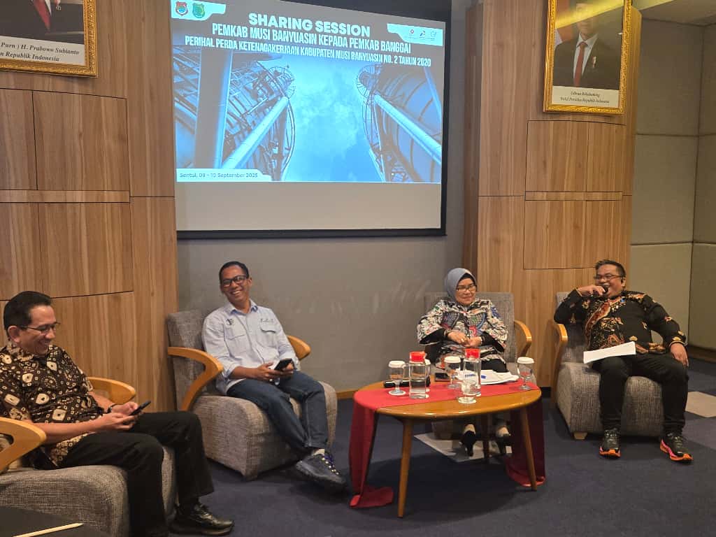 Difasilitasi SKK Migas, Pemkab Muba-Pemkab Banggai Bahas Perda Ketenagakerjaan