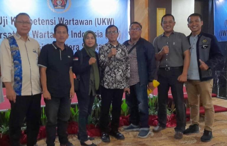 6 Anggota PWI Ogan Ilir Lulus UKW Sesuai Tingkatannya