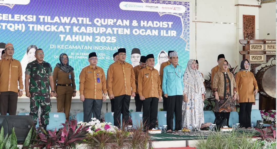 Wabup Ogan Ilir Buka  STQH XXVIII Tingkat Kabupaten Ogan Ilir Tahun 2025