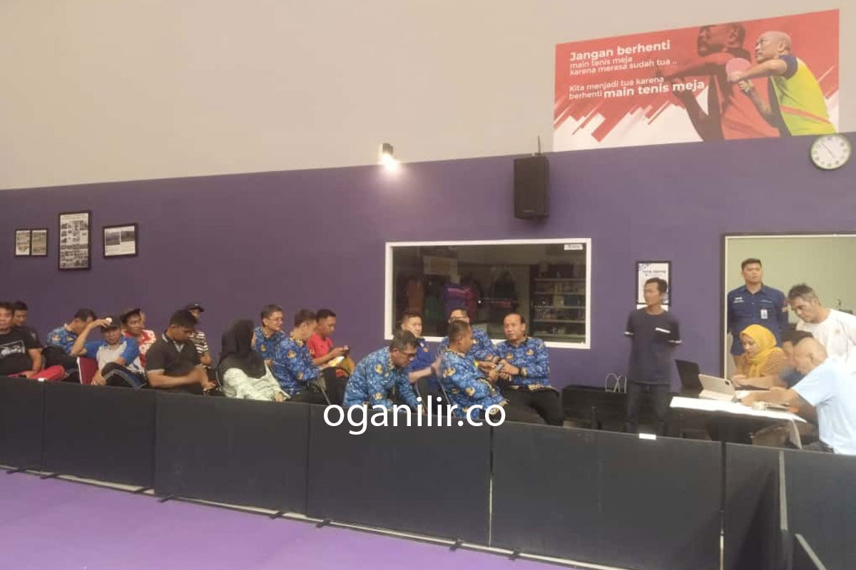 TM Digelar, 287 Petenis Meja Bersaing di Turnamen Tenis Meja Wali  Kota Palembang Cup 2025