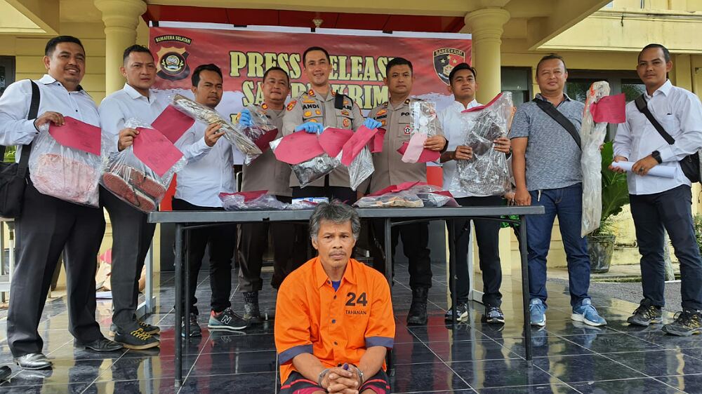 Kronologi Penangkapan Pembunuh Calon Kades Dusun III Desa Betung 2, Selama 121 Hari Pelaku Berkeliaran di Desa