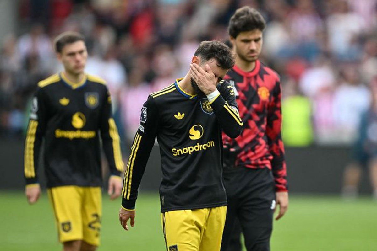 Liga Inggris 2025-2026 - MU Dibantai Brentford, Ruben Amorim Salahkan Kapten Tim