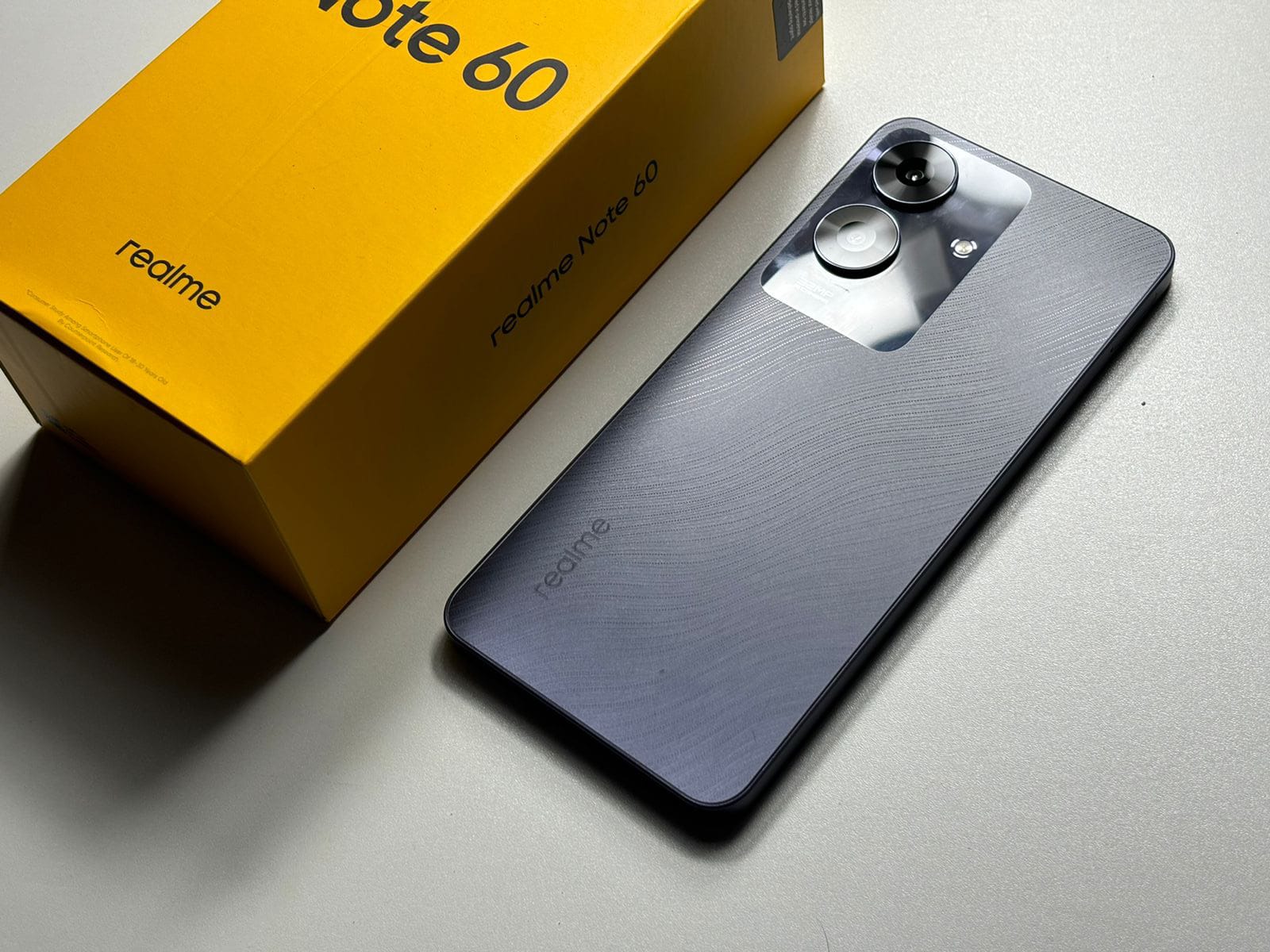 Realme Note 60 : Tawarkan RAM 8 GB dengan Baterai 5.000 mAh