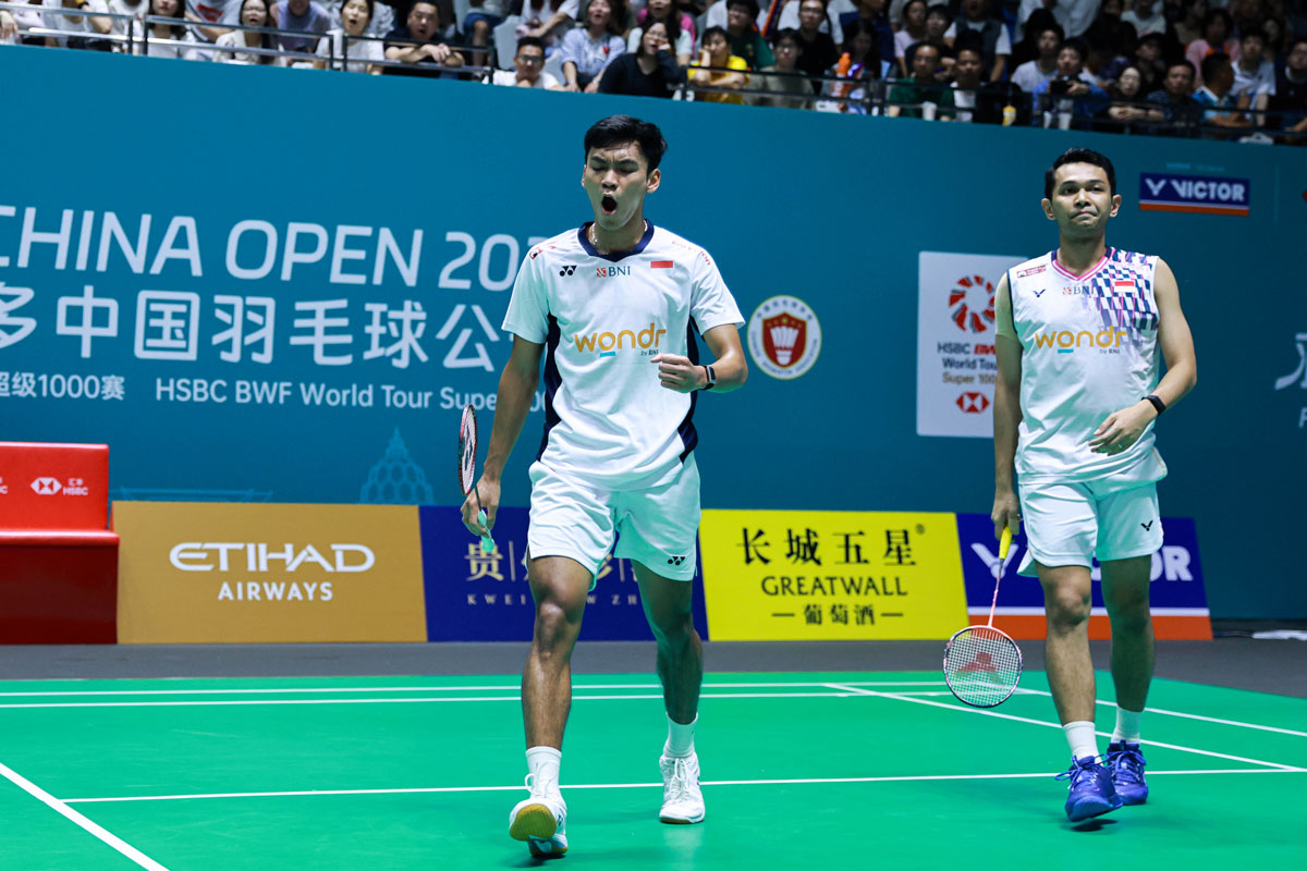 Fajar/Fikri Tembus Final China Open 2025 usai Tumbangkan Wakil Tuan Rumah