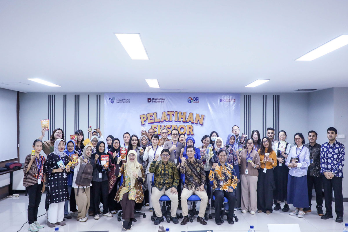 Majukan Pelaku Usaha, BRI Gelar Pelatihan Bagi Calon Eksportir