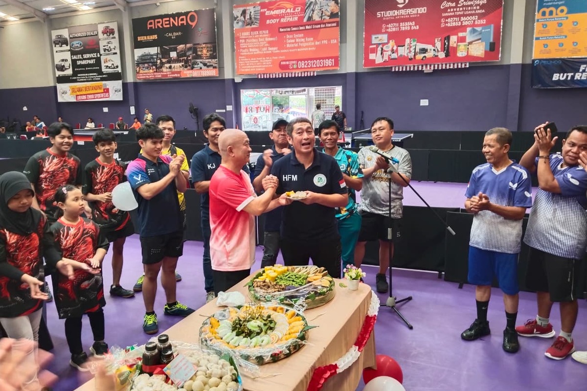 Turnamen Tenis Meja Beregu Pitstop Resmi Dibuka, 37 Tim Bersaing