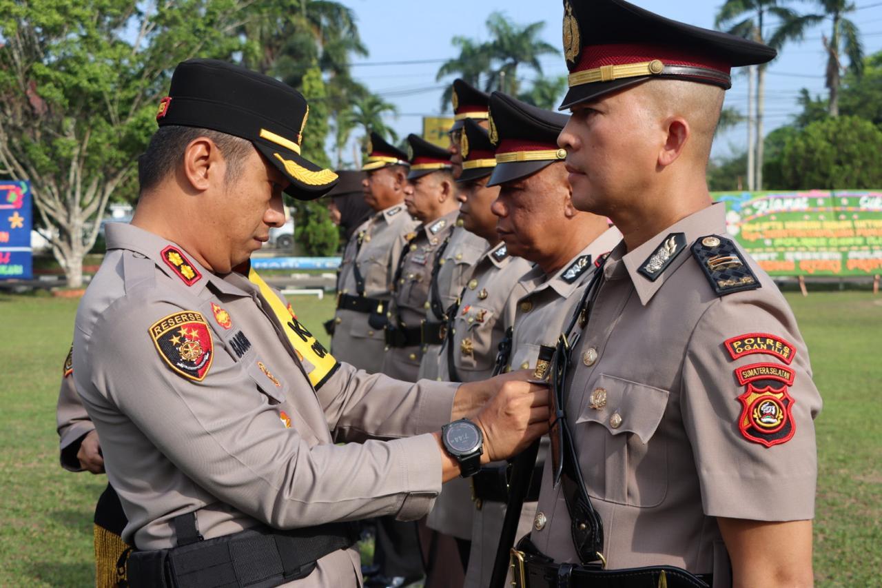 Empat  Jabatan Perwira Polres Ogan Ilir Diganti