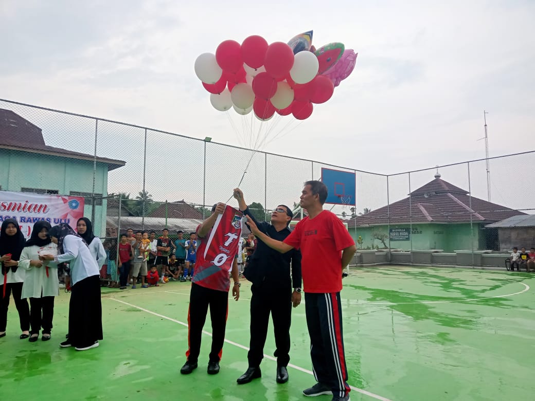 Pemkab Muratara Resmikan Lapangan Olahraga Rawas Ulu