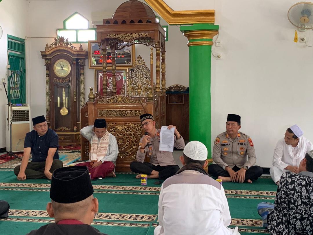 Melalui Jumat Curhat Warga Bertanya Bagaimana Membuka Kebun Tanpa Membakar ?