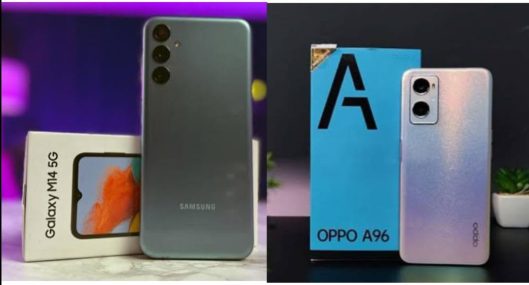 Pilih Samsung Galaxy M14 5G Atau OPPO A96? Cek Perbandingan Spesifikasinya