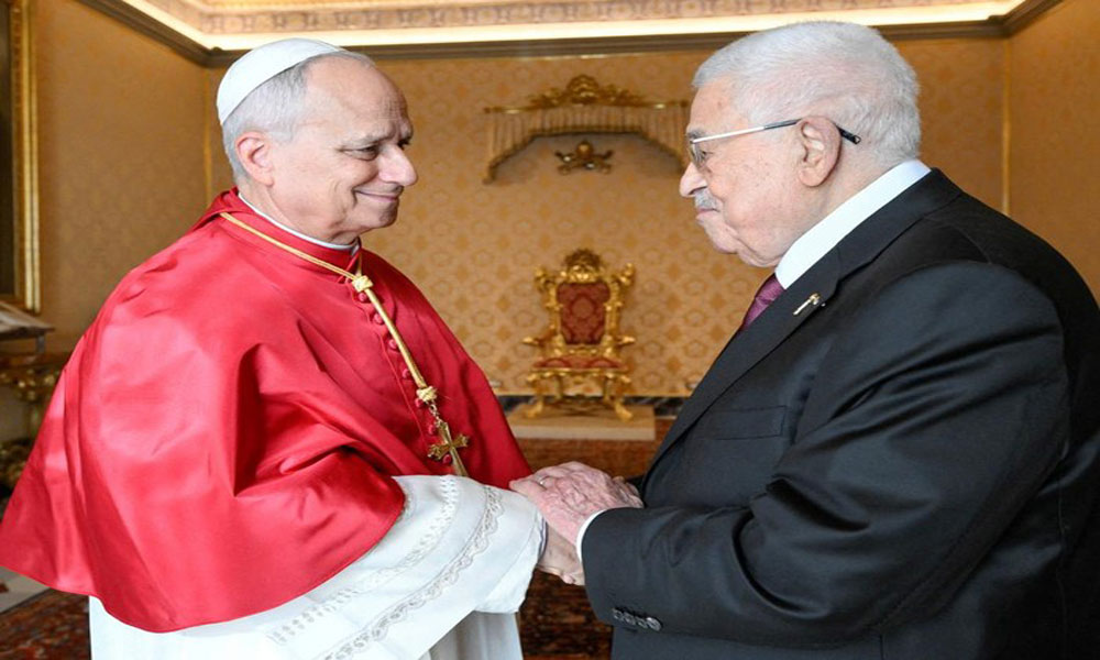 Mahmoud Abbas Bertemu Paus Leo XIV, Bahas Gencatan Senjata Israel-Hamas